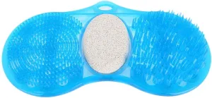 Dioche Shower Foot Cleaner Scrubber Massager Simple Feet Cleaner Foot Massage Bath Shower Pumice Scrub Stone Exfoliating Feet Cleaning Brush for Washer Shower Spa Slippers