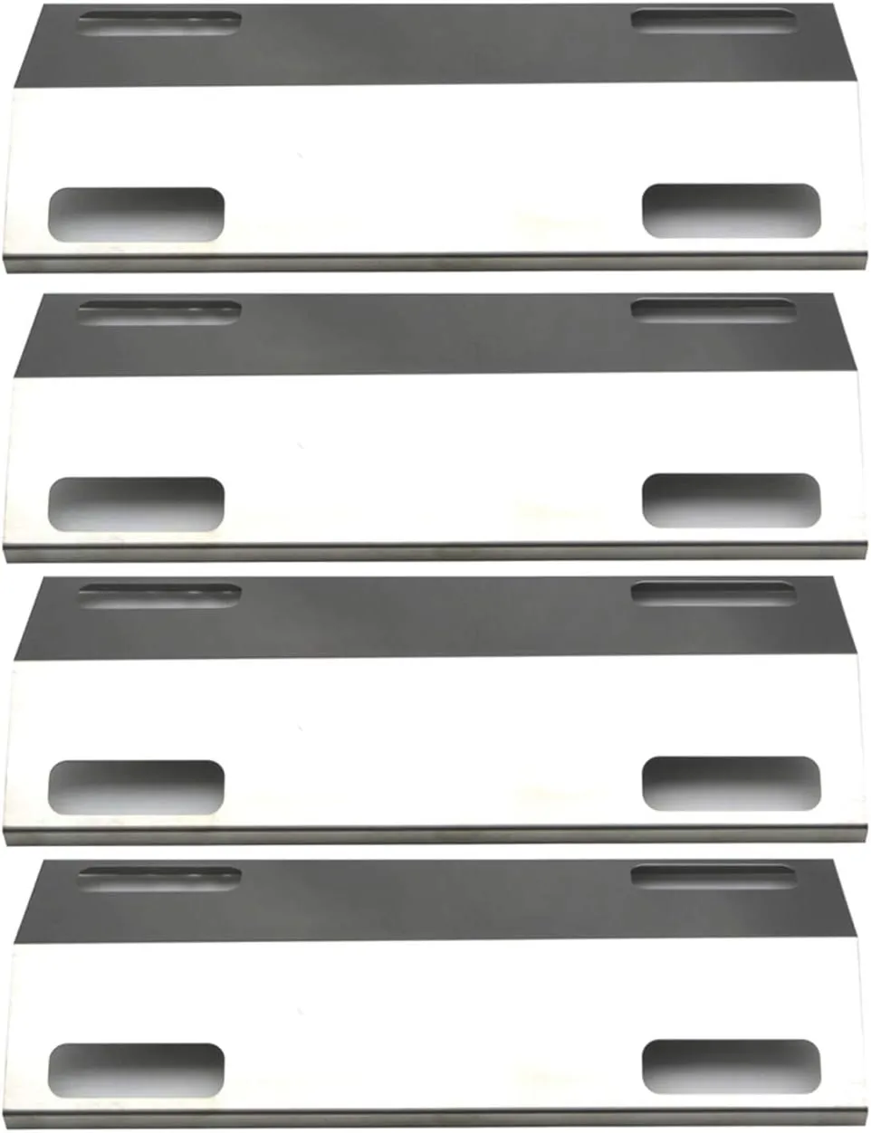 Direct Store Parts DP121 (4-Pack) Stainless Steel Heat Shield/Heat Plates Replacement for Ducane/Ducane Affinity Series Gas Grill Models (4)