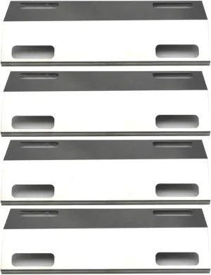 Direct Store Parts DP121 (4-Pack) Stainless Steel Heat Shield/Heat Plates Replacement for Ducane/Ducane Affinity Series Gas Grill Models (4)