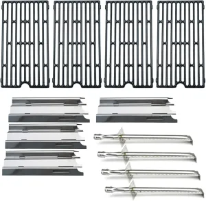 Direct Store Parts Kit DG208 Replacement for Vermont Grill VM450,VM450SSP Gas Barbecue Grill Burners,Heat Plates,Cooking Grid