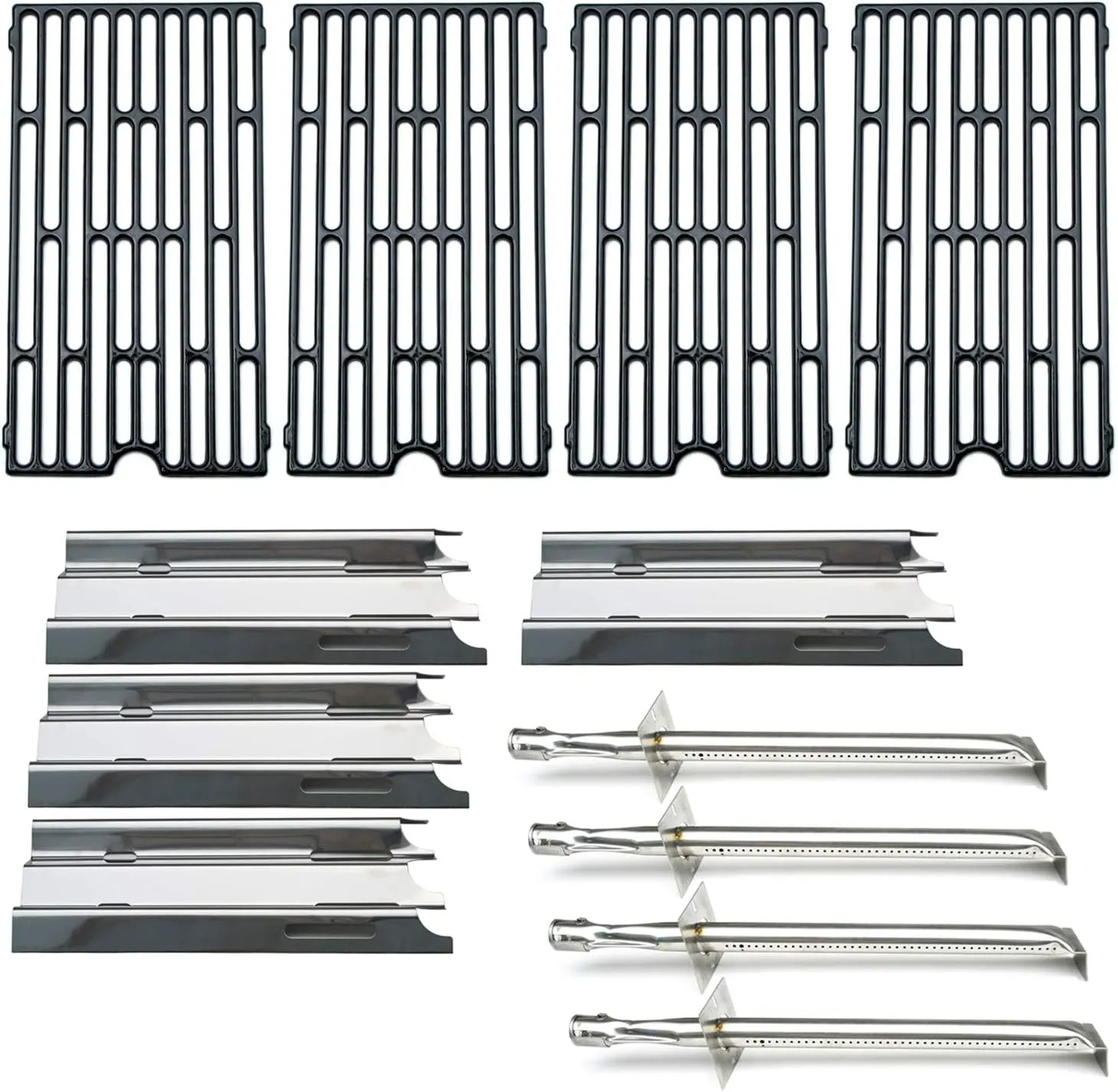Direct Store Parts Kit DG208 Replacement for Vermont Grill VM450,VM450SSP Gas Barbecue Grill Burners,Heat Plates,Cooking Grid