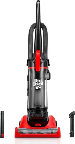 Dirt Devil Multi-Surface  Upright Bagless Vacuum Cleaner for Carpet and Hard Floor, Powerful, Lightweight, Corded Vacuum Cleaners for Home Use