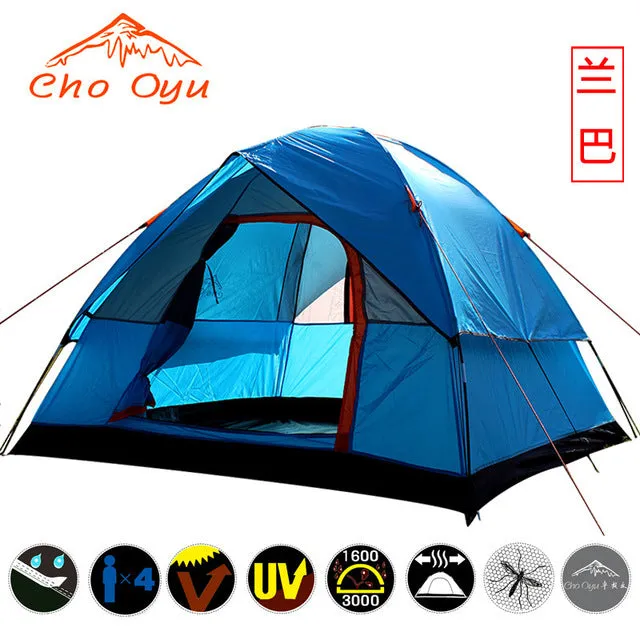 Discounted Windbreak Tent Camping 3-4 Person Buy-one-get-one