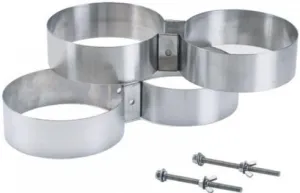 Dive Rite Steel Tank Bands 7.25in - Heavy Duty for Technical Scuba Diver Tanks