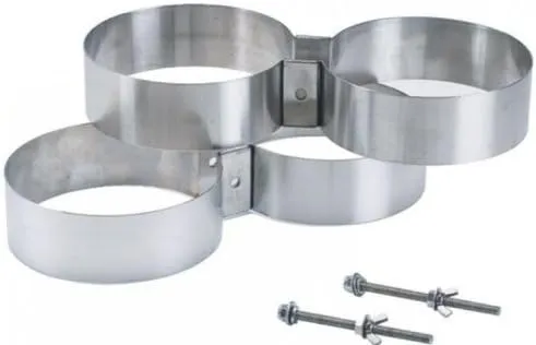 Dive Rite Steel Tank Bands 7.25in - Heavy Duty for Technical Scuba Diver Tanks