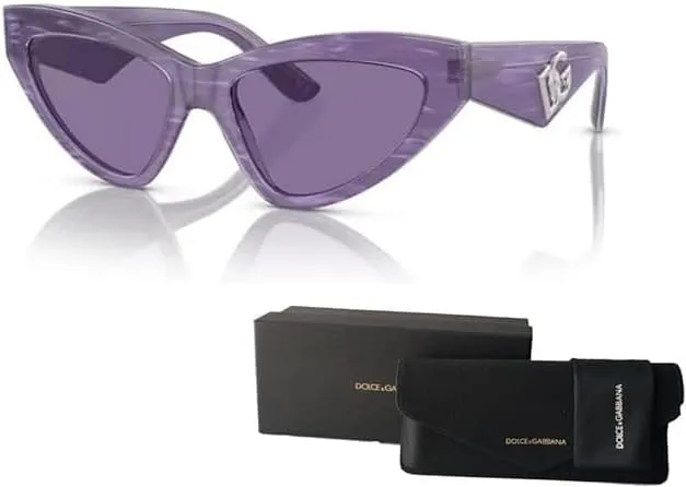 Dolce & Gabbana DG4439 Cateye Sunglasses for Women   BUNDLE With Designer iWear Eyewear Kit