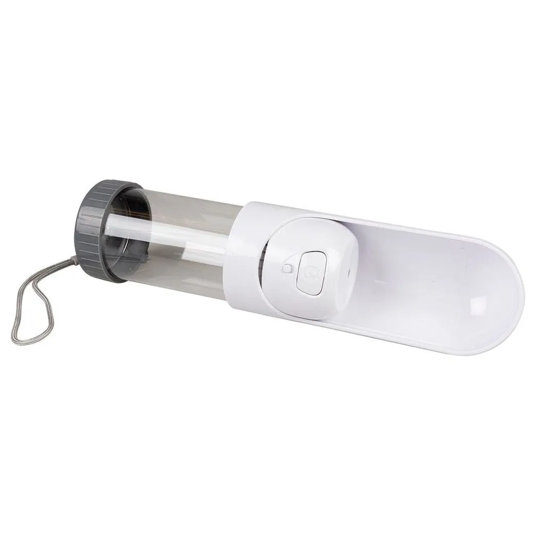 Drinking bottle compact 300ml - 6,5x6,5x18,5cm white