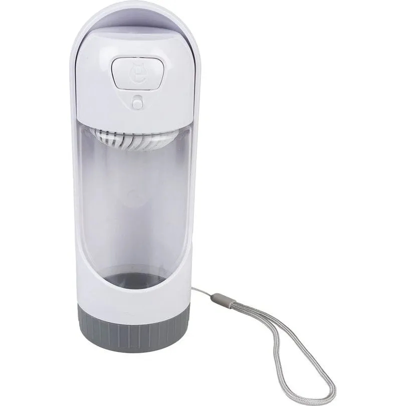 Drinking bottle compact 300ml - 6,5x6,5x18,5cm white