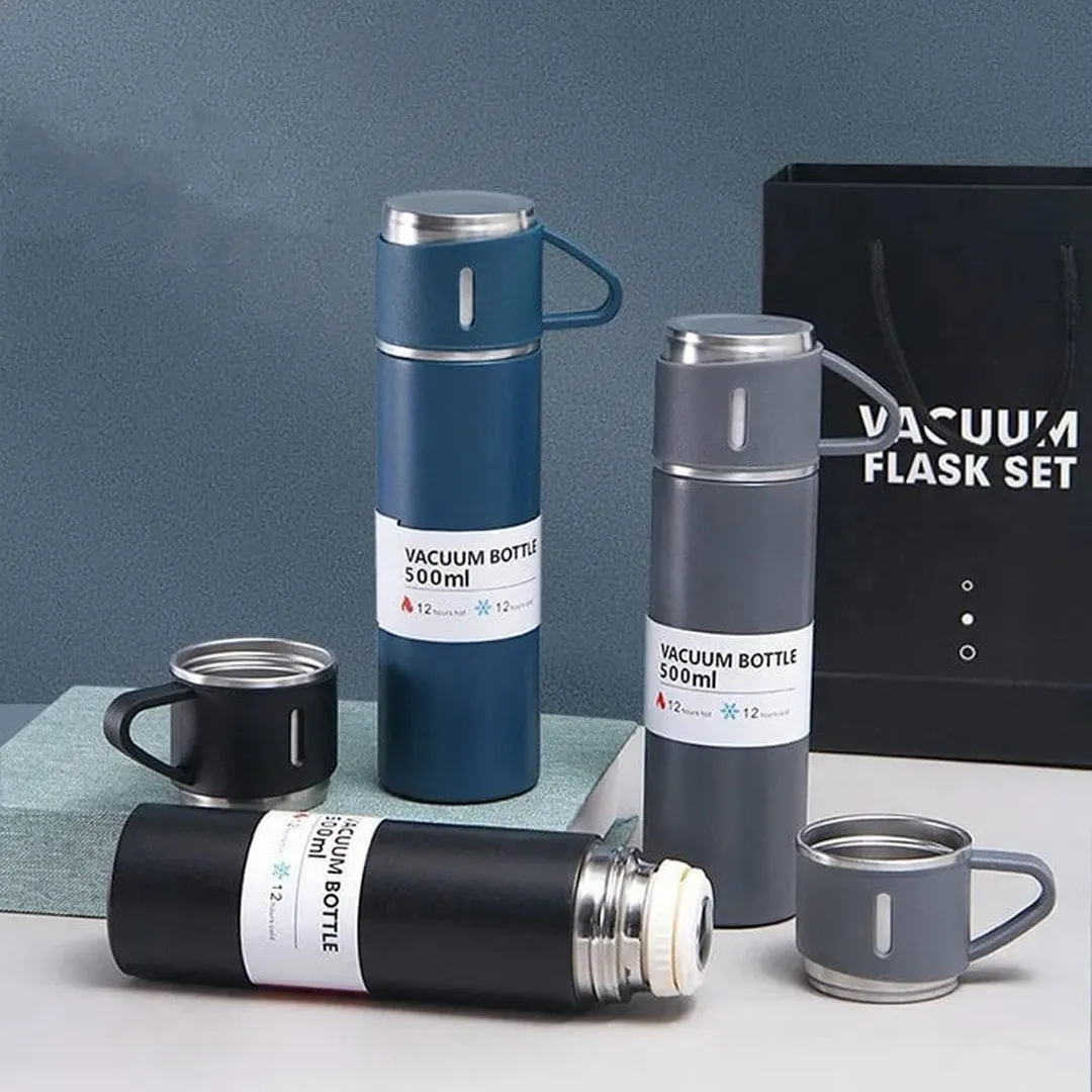 Dual Vaccum Flask Bottle