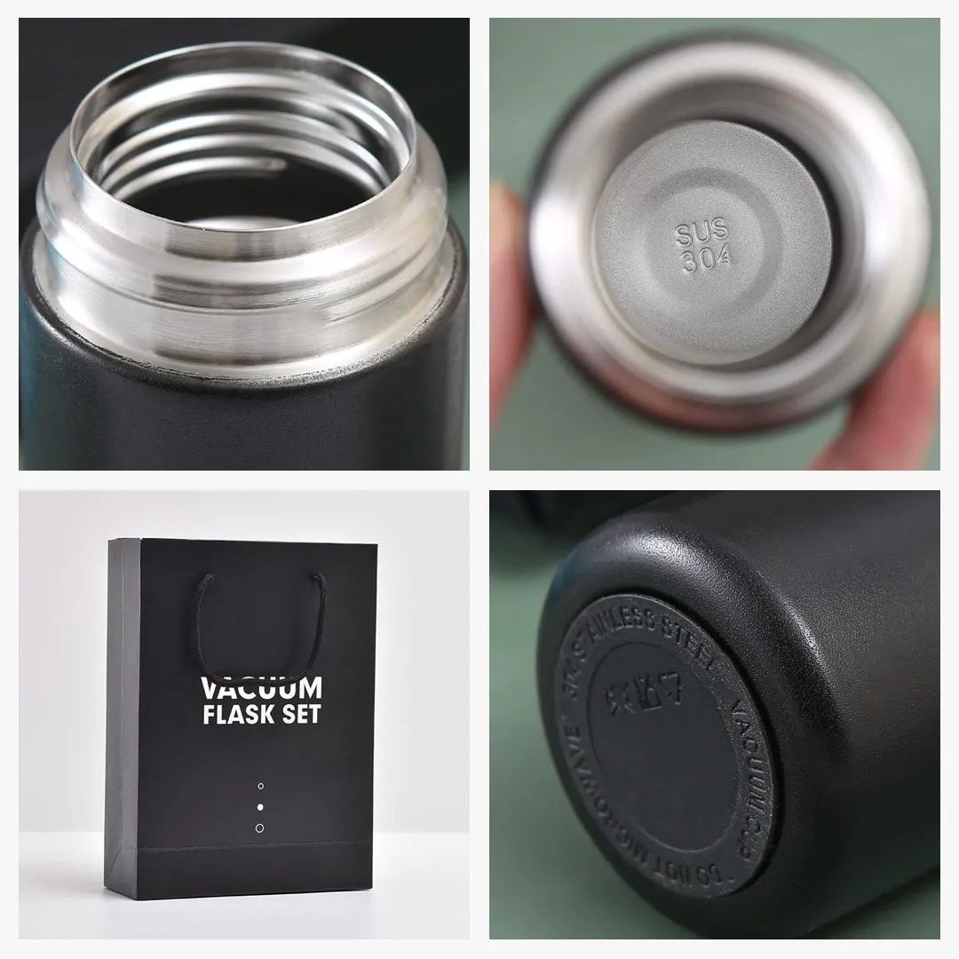 Dual Vaccum Flask Bottle