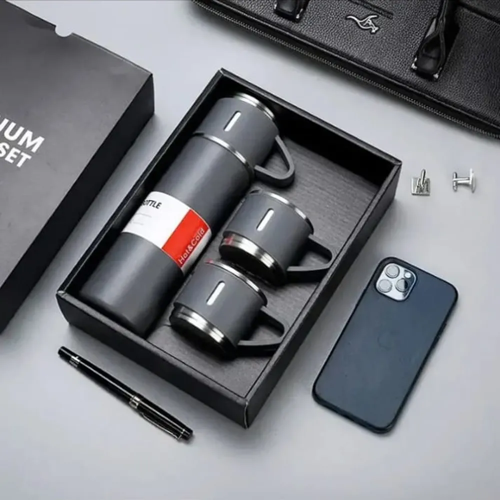 Dual Vaccum Flask Bottle