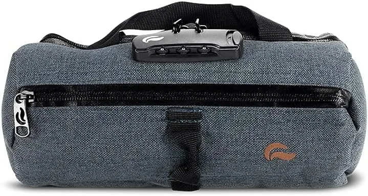 Duffle bag Small 10"- Smell Proof - With combo lock - SK9 Premium odorless Technology (Blue Navy)