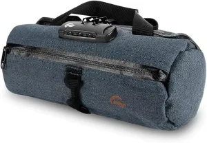 Duffle bag Small 10"- Smell Proof - With combo lock - SK9 Premium odorless Technology (Blue Navy)
