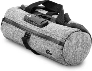 Duffle bag Small 10"- Smell Proof - With combo lock - with SK9 Premium odorless Technology (Gray)