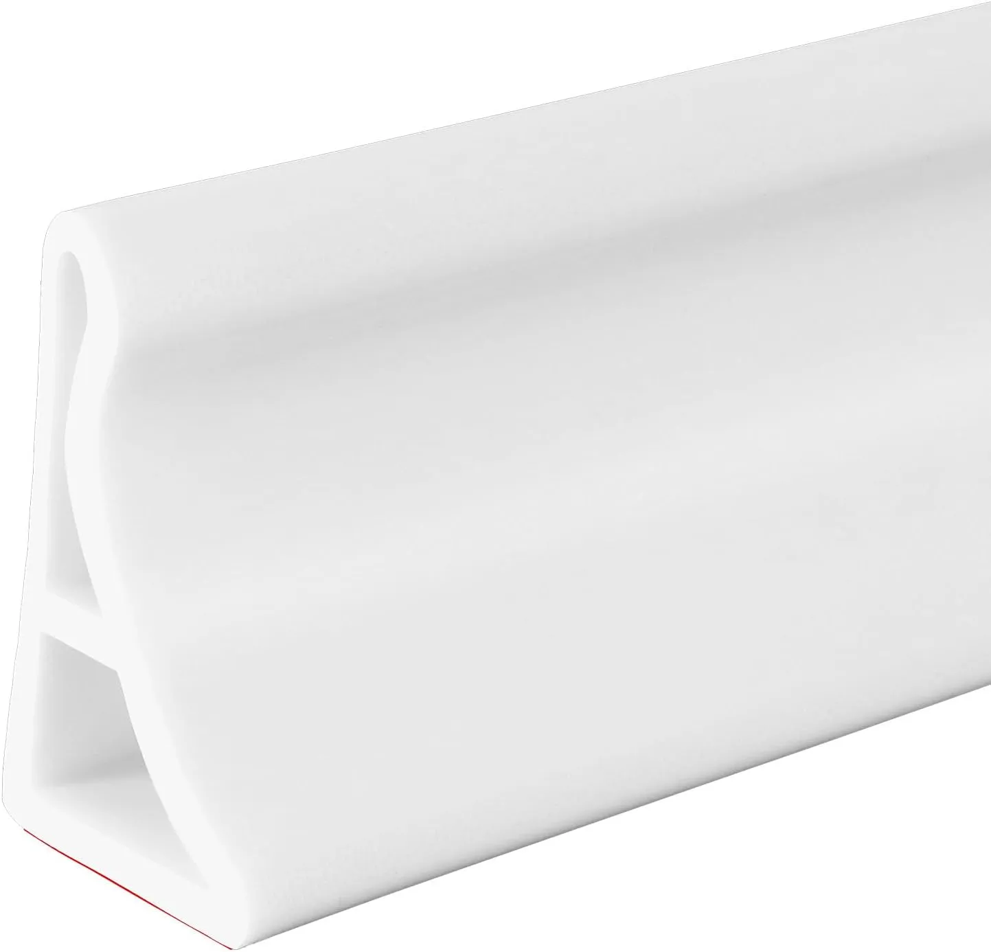 Duzzy 67 Inch Collapsible Shower Threshold Water Dam, Shower Dam Strip Water Stopper, Ideal for Wheelchair Accessible, Suitable for ADA Handicap Showers Bathroom