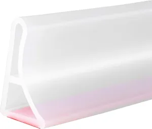 Duzzy 67 Inch Collapsible Shower Threshold Water Dam, Shower Dam Strip Water Stopper, Ideal for Wheelchair Accessible, Suitable for ADA Handicap Showers Bathroom