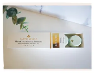 Earth Spring Shower Steamer - Breathe (box of 4)