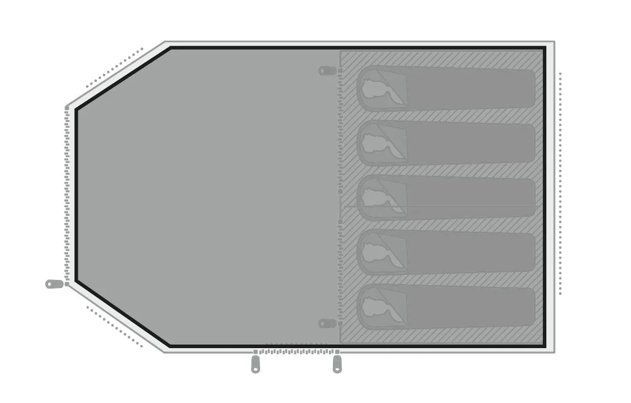 Easy Camp Hamra / Bokna 5 Footprint Groundsheet 2025