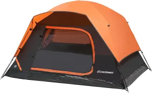EchoSmile 2-Person Camping Tent – Easy Setup Lightweight Shelter with Rainfly