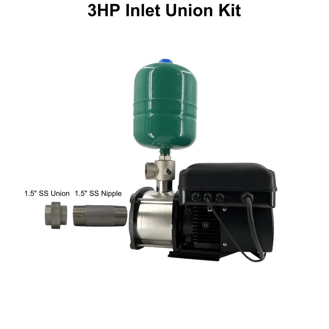 Eco-Steady Booster Pump Turnkey Plumbing Kit