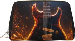 Electric Guitar Travel-Ready Toiletry Bag, Compact Makeup Organizer For Women