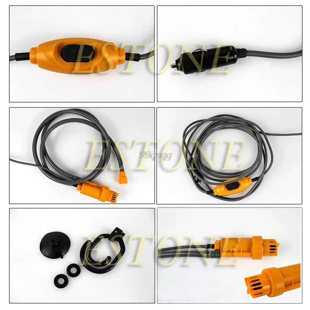 Electric Portable Camping Shower for Car On SALE