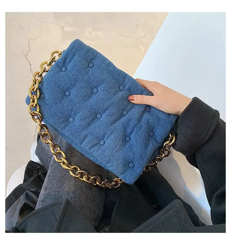 Elegant Korean Chain Messenger Bag
