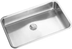 Elkay ELUHAD281650PD Lustertone Classic Single Bowl Undermount Stainless Steel ADA Sink with Perfect Drain