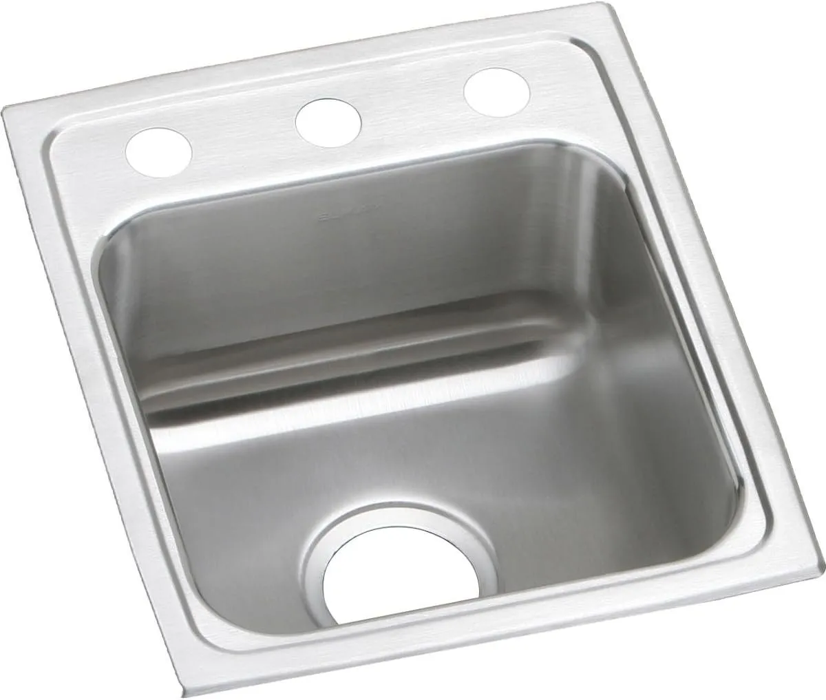 Elkay LRAD1517553 Sink, 5.50 x 17.50 x 15.00, Satin