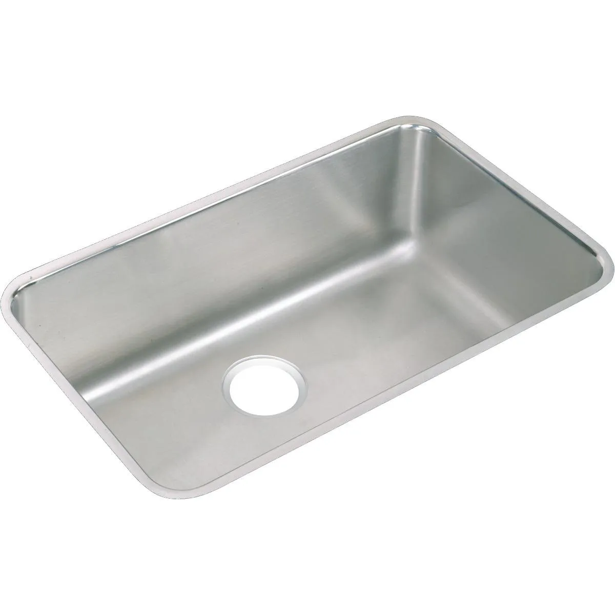 Elkay Lustertone ELUH281612 Single Bowl Undermount Stainless Steel Kitchen Sink