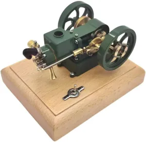 Engine Model Kit That Runs, Evaporative Four-Stroke Horizontal Water-Cooled Internal Combustion Engine with Flywheel Speed Limiter