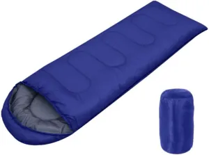 Envelope Hooded Sleeping Bag Outdoor Camping Adult Thickened Hollow Cotton Sleeping Bag