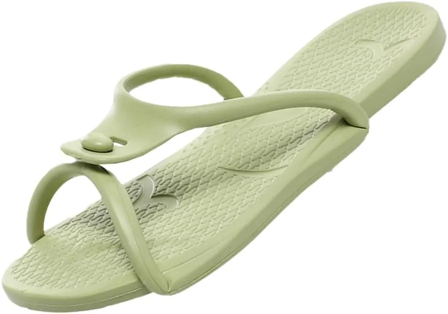 Epsion Shower Shoes Quick Dry Non-Slip Bathroom Slippers for Men Women Dorm Home Slides Travel Portable Folding Slippers