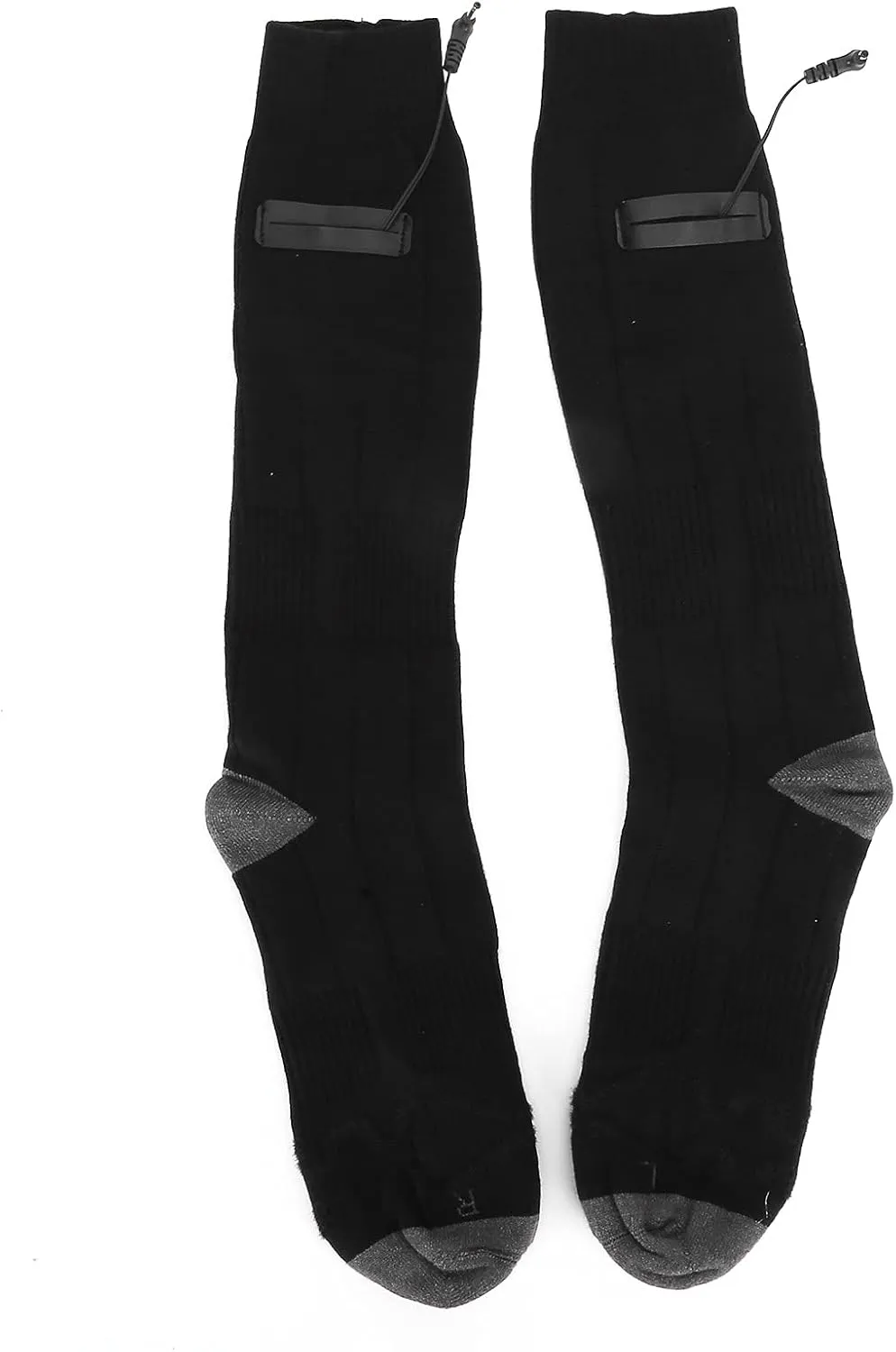 EVTSCAN Heated Electric Warm Thermal Boot Socks, Washable Battery Powered Thermal Heating Socks, Rechargeable Heated Socks, for Hunting Winter Camping Skiing Outdoors