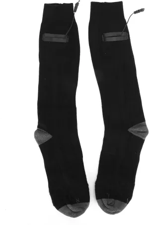 EVTSCAN Heated Electric Warm Thermal Boot Socks, Washable Battery Powered Thermal Heating Socks, Rechargeable Heated Socks, for Hunting Winter Camping Skiing Outdoors