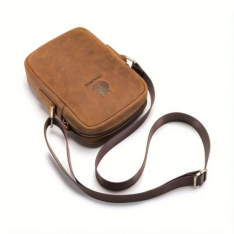 Ezekiel | Compact Vintage Crossbody Pouch