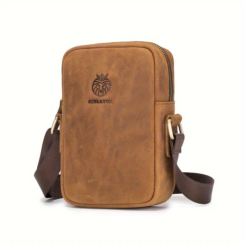 Ezekiel | Compact Vintage Crossbody Pouch