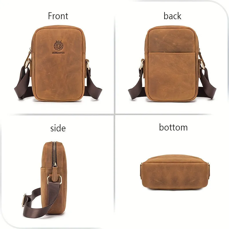 Ezekiel | Compact Vintage Crossbody Pouch