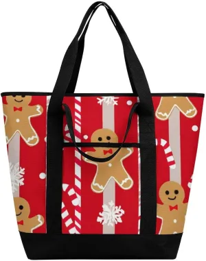 Fashionable Commuter Tote Bag Large Insulated Work Handbag