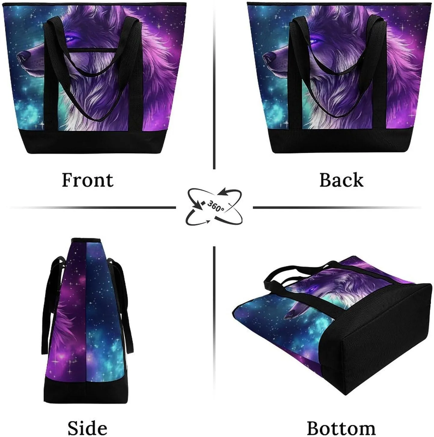 Fashionable Large Thermal Tote Bag Insulated Work/Commute Bag For Women & Men