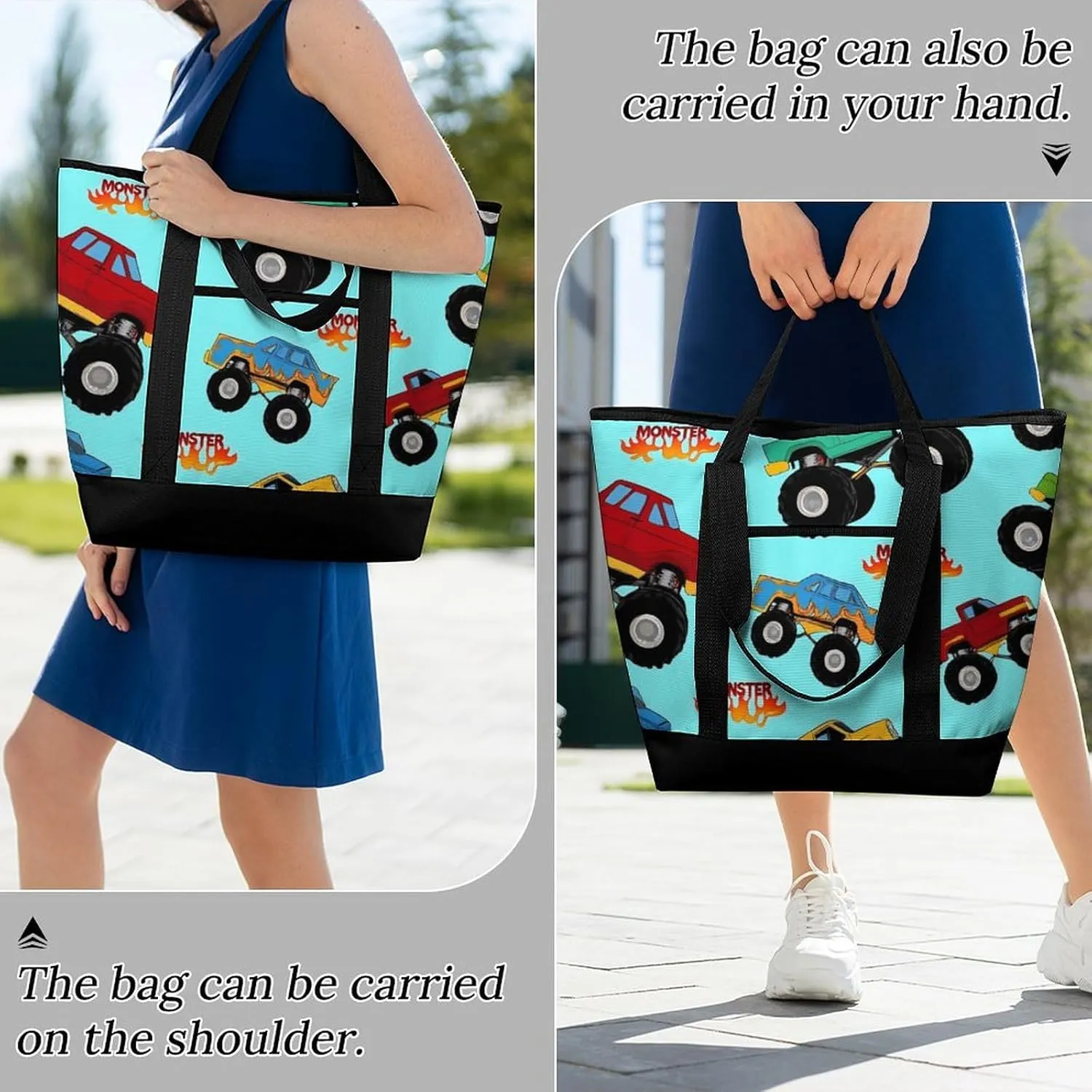 Fashionable Large Thermal Tote Bag Insulated Work/Commute Bag For Women & Men