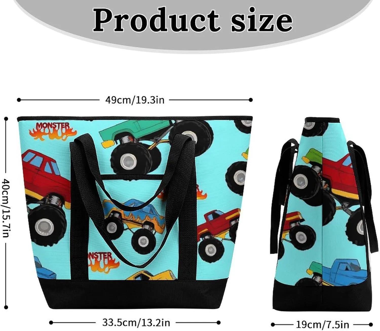 Fashionable Large Thermal Tote Bag Insulated Work/Commute Bag For Women & Men