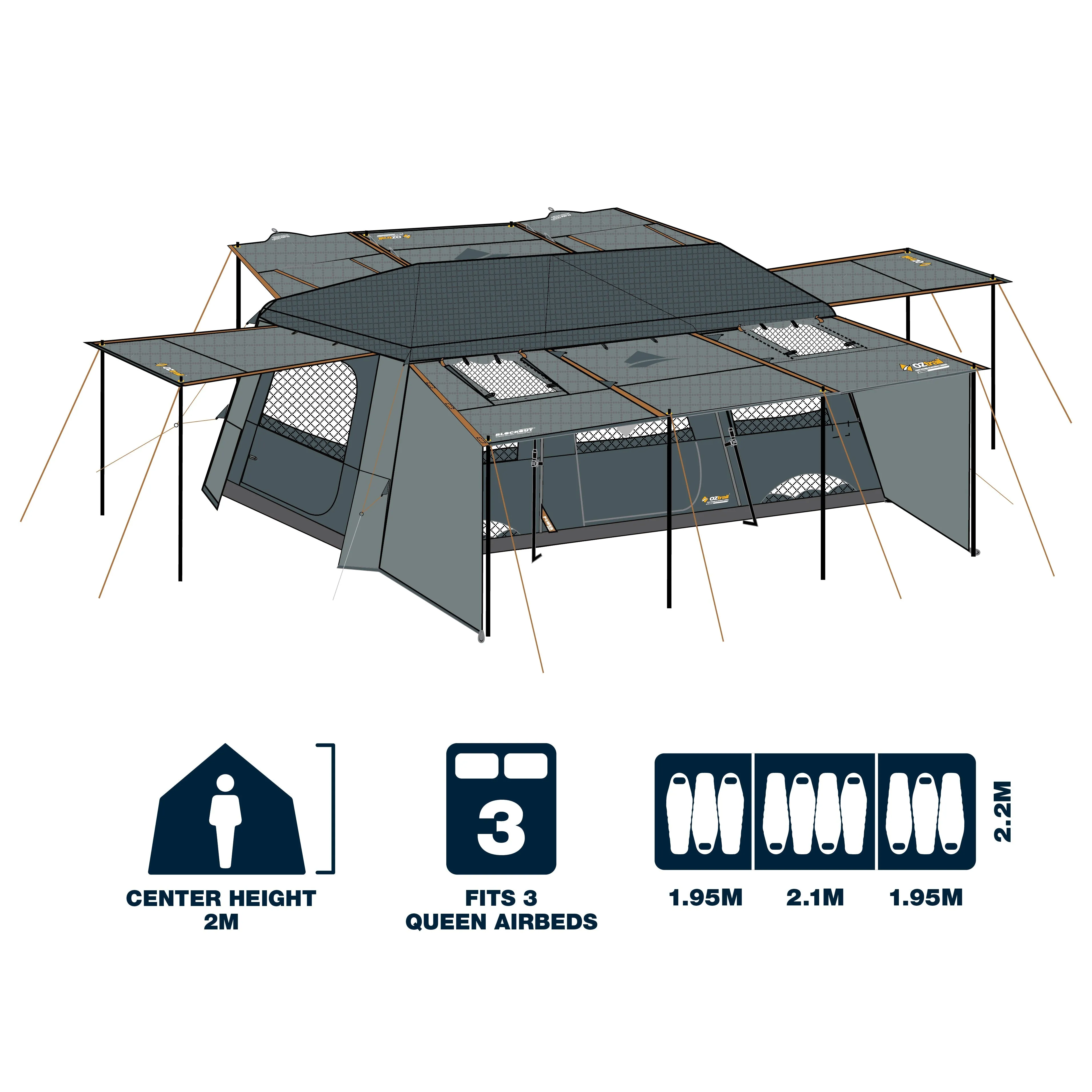 Fast Frame BlockOut Lumos 12P Tent