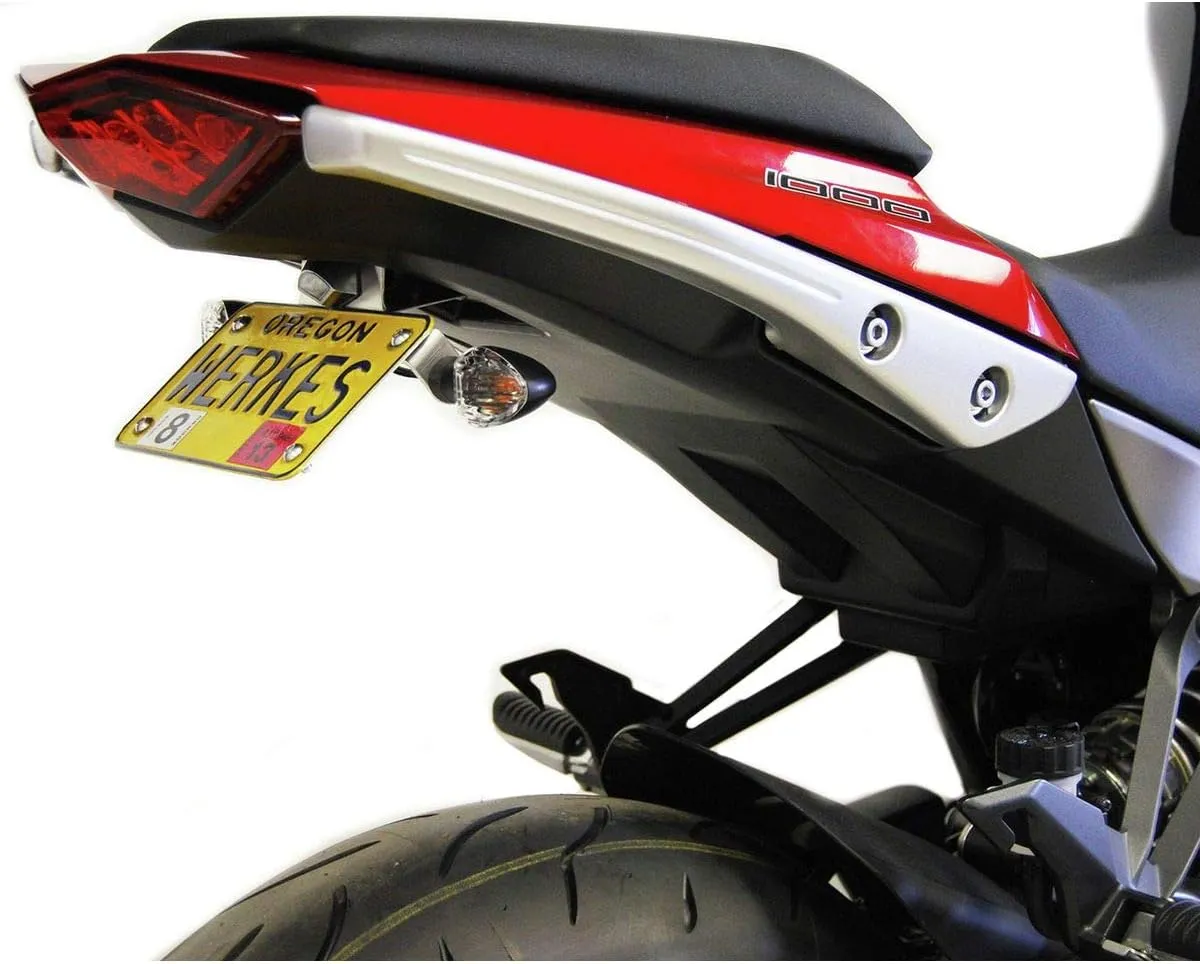 Fender Eliminator Kit - Standard (Turn Signals) Compatible with 12-15 Kawasaki ZX1000ABS