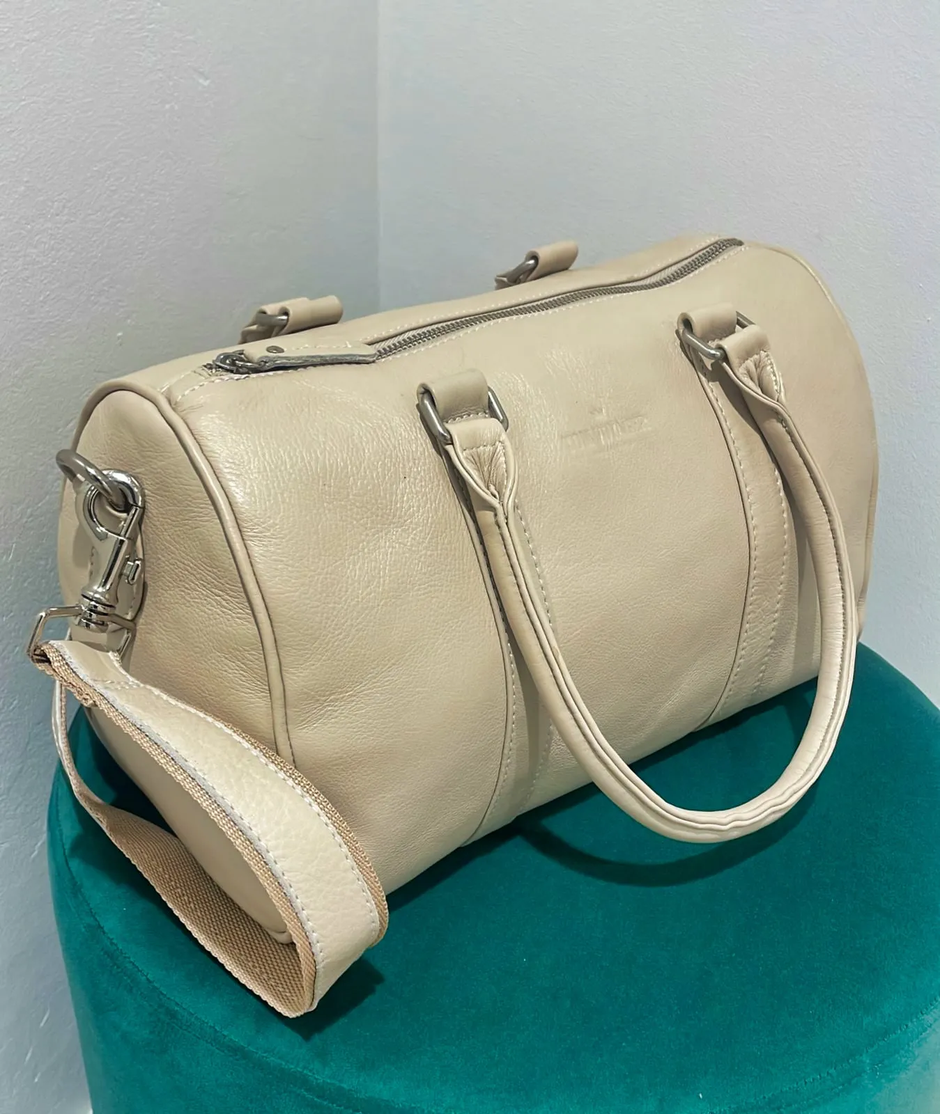 Finn Leather Bag - White