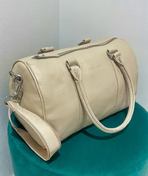 Finn Leather Bag - White
