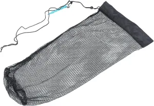 Fishing Bag Fish Collection Bag Nylon Fishing Net Fishing Basket Mesh Fish Fin Snorkel Net Bag Fish Cage Fishing Keep Net with Storage Bag for Fishing Gear 1Pc Black