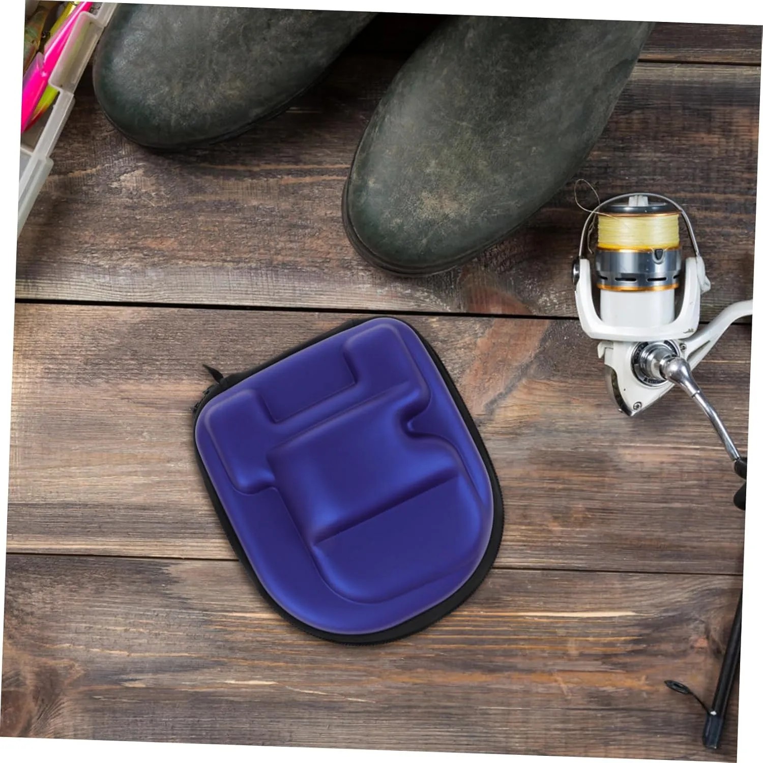 Fishing Reel Case Protective Reel Bag Lightweight and Compact for Outdoor Enthusiasts