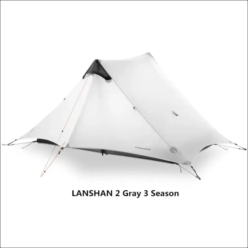 Flame's creed lanshan 2 person outdoor ultralight camping tent 3 season professional 15d silnylon