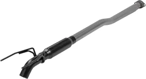 Flowmaster 817960 Outlaw Extreme High Clearance Cat-Back Exhaust Kit 3 Inch 409 Stainless Steel Black Single Dump Turndown Compatible with 2005-2015 Toyota Tacoma Standard/Extended/Crew Cab 4.0L V6